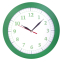 Часы настенные Vivid large, Зелёный
