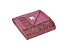 Плед Marzotto x Valerie Concept AREQUIPA NEW 7020, темно-фиолетовый