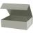 Подарочная коробка-трансформер большая, серая