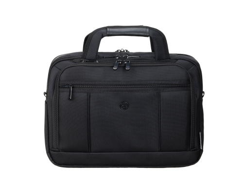 Портфель TORBER ВОЯЖ для ноутбука 14-16'', черный, баллистический нейлон, 41 x 12 x 30 см, 11 л