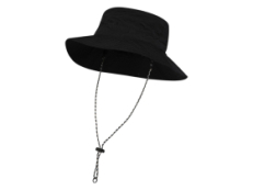 Панама Hatch складная - Сплошной черный