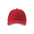 Бейсболка PILOT PIPING SANDWICH-S, красный