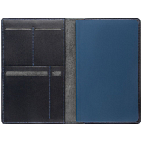 Еженедельник-портфолио Remini, недатированный, темно-синий