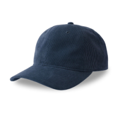Бейсболка CREEP-S, 6 клиньев, металлическая застежка, темно-синий
