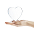 Стела Pictory Heart, прозрачная