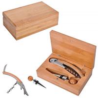 Набор для вина (2 предмета), бежевый Набор для вина (2 предмета), бежевый