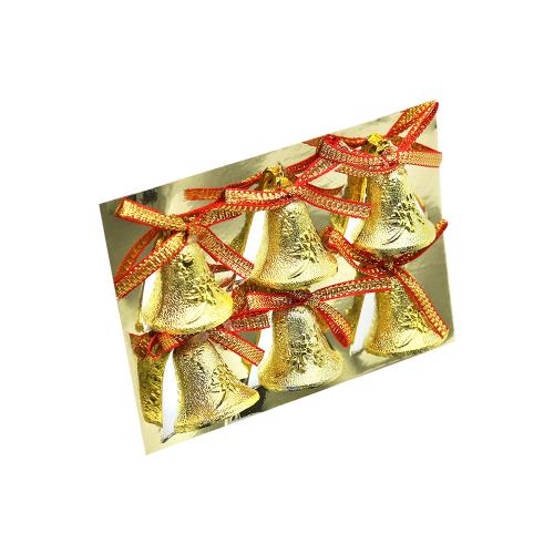 Набор пластиковых колокольчиков, Золотой