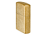 Зажигалка ZIPPO Classic с покрытием Tumbled Brass, латунь/сталь, золотистая, матовая, 38x13x57 мм