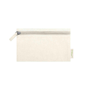 Косметичка HALGAR, рециклированный хлопок, бежевый