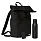 Подарочный набор Boston, черный (термобутылка, ЗУ, рюкзак)