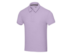 Рубашка поло унисекс Akoya из переработанного махрового материала - Lilac