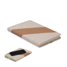 Блокнот А5 2 в 1, бежевый