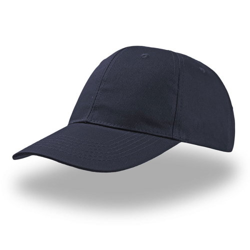 Бейсболка START SIX, 6 клиньев, застежка на липучке, темно-синий