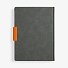 Ежедневник Grande Strap на заказ, датированный, серый