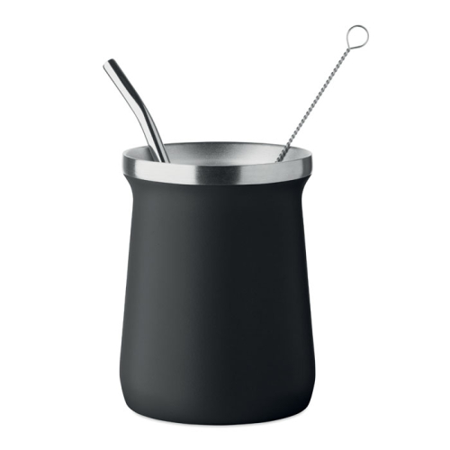 Чашка для чая мате, черный