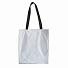 Сумка для покупок из полиэстера "Reflect"; светоотражающий серый; 38х42 см, длина ручек 70 см., серый