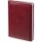 Ежедневник Termini, недатированный, темно-красный
