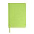 Ежедневник недатированный Bliss,  формат А5, в линейку, зеленое яблоко
