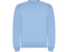 Свитшот с начесом Clasica унисекс, небесно-голубой