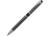 Ручка металлическая шариковая Isabella с анодированным покрытием и цветной вставкой, оружейная сталь и черны