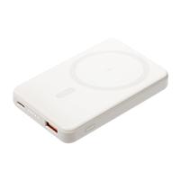 Внешний аккумулятор Largo PD 5000mAh с функцией беспроводной зарядки 15W, белый Внешний аккумулятор Largo PD 5000mAh с функцией беспроводной зарядки 15W, белый