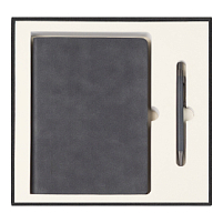 Набор подарочный Solution Superior Duo (ежедневник, Тёмно-серый