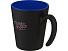 Oli керамическая кружка объемом 360 мл с ручкой, черный
