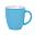 Кружка  ANNA, голубой