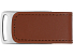 Флеш-карта USB 2.0 16 Gb с магнитным замком Vigo, светло-коричневый/серебристый