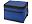 Сумка-холодильник «Альбертина», цвет: черный, синий