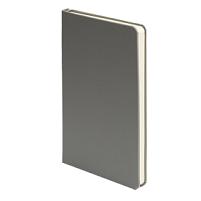 Ежедневник недатированный SIMPLY FIRM, А5,  серый, кремовый блок, в линейку, серый