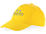 Бейсболка Мемфис 230 5-панельная, yellow