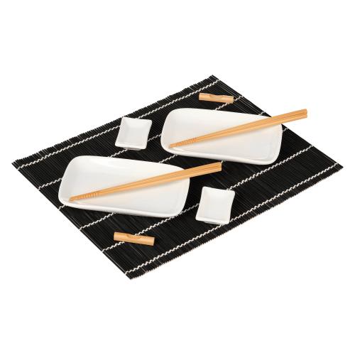 Набор для сервировки суши Токио (Tokyo) (10 предметов), черный