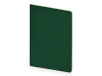 Бизнес-тетрадь А5 Pragmatic Contrast, 40 листов в клетку, темно-зеленый с салатовым срезом