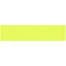 Лейбл из ПВХ Tarea, желтый неон