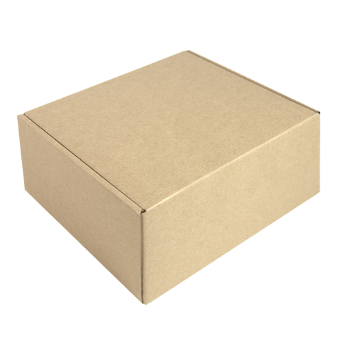 Коробка подарочная Big BOX, размер: 24 x 21 x 11 см  картон МГК бур., самосборная, коричневый