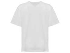 Детская футболка оверсайз Liyon, белый