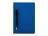 Бизнес-блокнот С3 софт-тач с магнитом, твердая обложка, 128 листов, синий