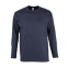 Футболка мужская с длинным рукавом MONARCH 150, темно-синий