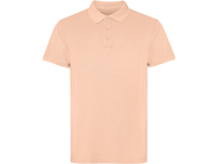 Рубашка поло Cobain унисекс, светло-абрикосовый выстиранный