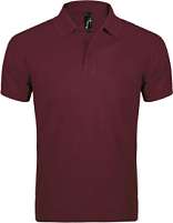 Рубашка поло мужская Prime Men 200 бордовая Рубашка поло мужская Prime Men 200 бордовая