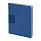 Бизнес-блокнот TWEEDI,формат B6+, в линейку, синий