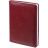 Ежедневник Termini, недатированный, темно-красный