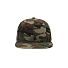 Бейсболка SNAP BACK, 6 клиньев, пластиковая застежка, зеленый камуфляж