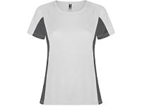 Футболка Shanghai женская, белый/графитовый