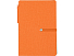Блокнот А6 Write and stick с ручкой и набором стикеров, оранжевый