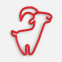 Подвеска «Козлик в стойке», 3D-печать на заказ
