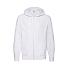 Толстовка без начеса LIGHTWEIGHT HOODED SWEAT JACKET 240, белый