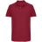 Рубашка поло унисекс Pacific, красная (бургунди)