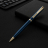 Ручка шариковая Pierre Cardin коллекция ЭКОНОМ | ECON, цвет - синий металлик. Упаковка Е